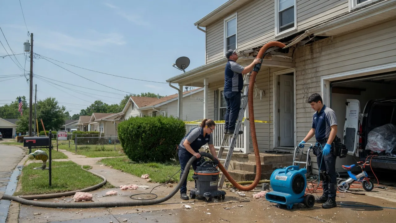 Water Damage Restoration in Burns, KS near me